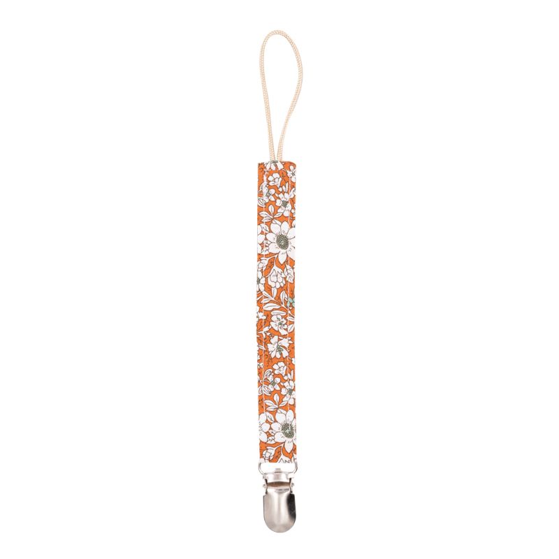 Linen and Cotton Pacifier Clip