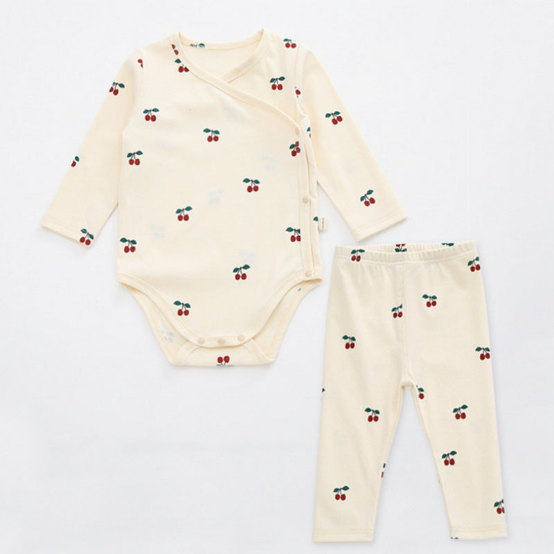 Newborn Baby Cotton Romper Two-piece