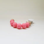 Pink Pop Pacifier Clip