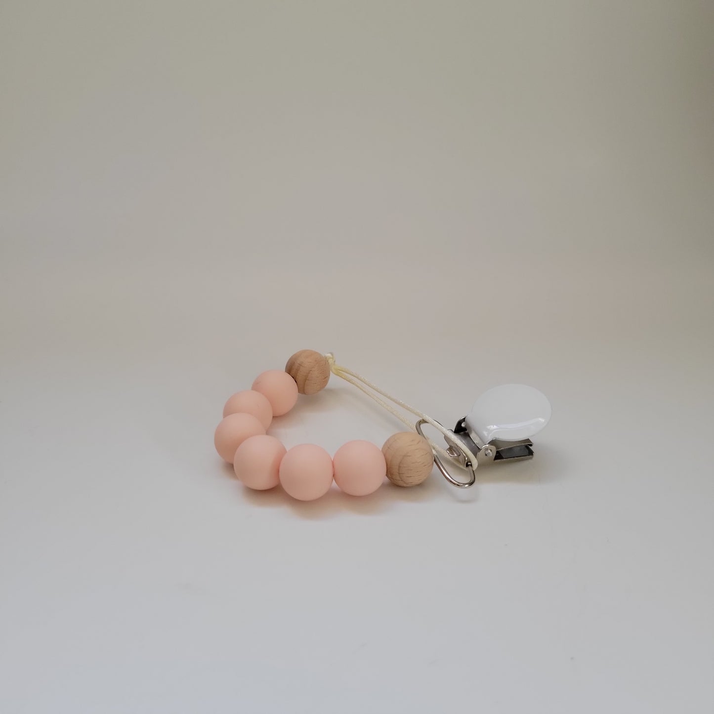 Light Pink Pop Pacifier Clip