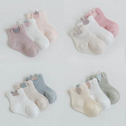 Mesh Newborn Socks