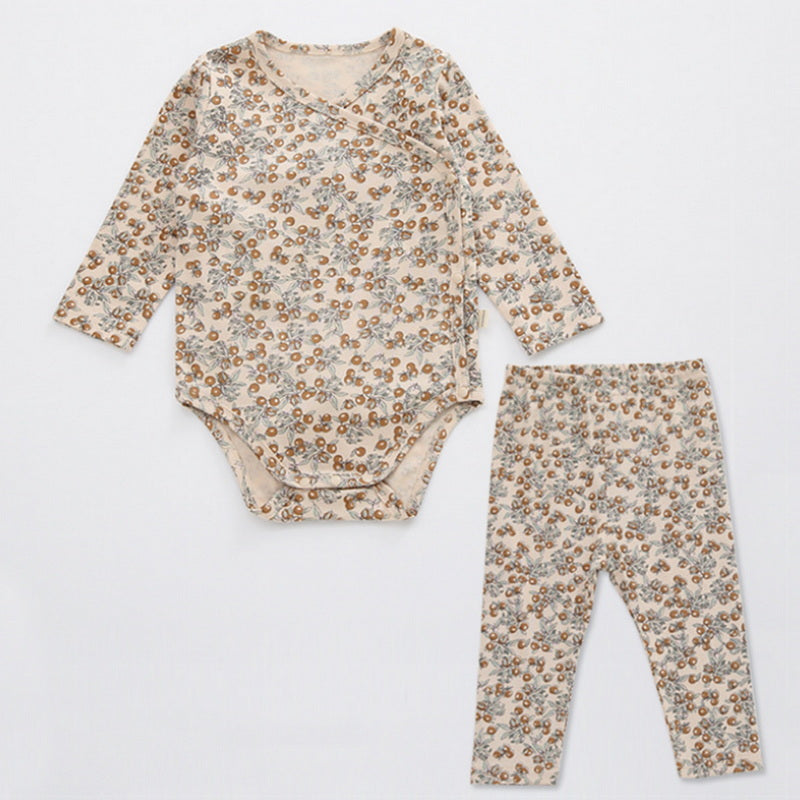 Newborn Baby Cotton Romper Two-piece