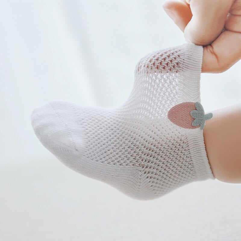 Mesh Newborn Socks