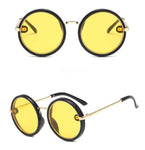 Round Frame Metal Sunglasses