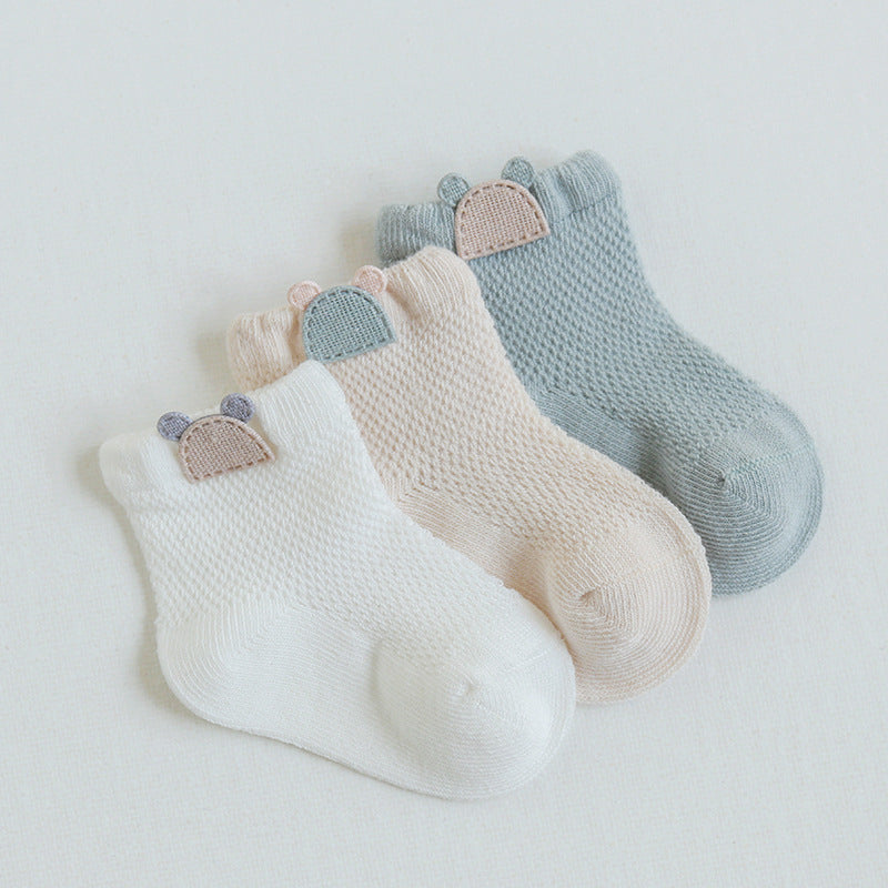 Mesh Newborn Socks