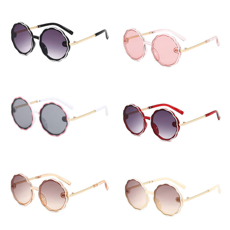 Vintage Round Frame Sunglasses