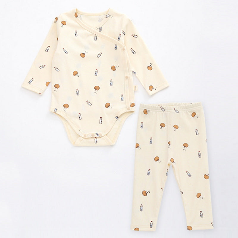 Newborn Baby Cotton Romper Two-piece