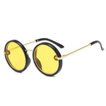 Round Frame Metal Sunglasses