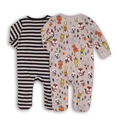 Forest Animal Onesie 2pk Funske