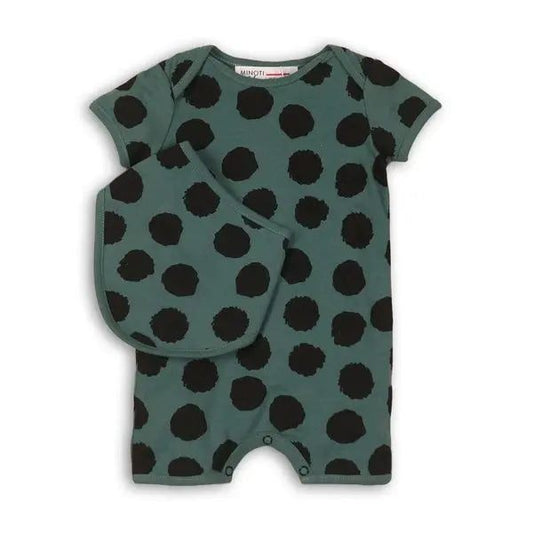 Oliver Polka Dots Organic Romper Funske