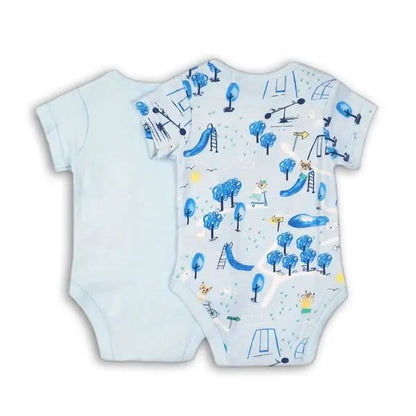 Park Organic 2Pk Onesie Funske