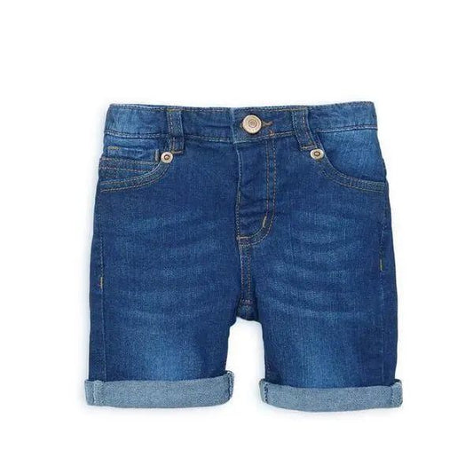 Toddlers Light Blue Denim Short Funske