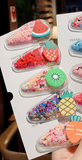 Children's Hairpin Color Quicksand Transparent Side Clip
