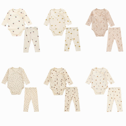 Newborn Baby Cotton Romper Two-piece