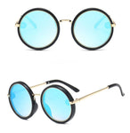 Round Frame Metal Sunglasses