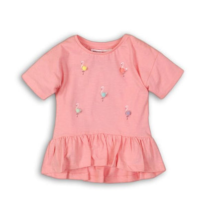 Pink Ostrich Girls Shirt