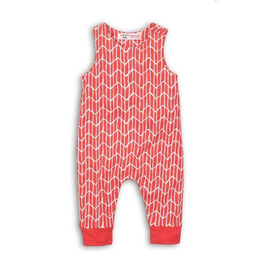 Zig Zag Organic Romper