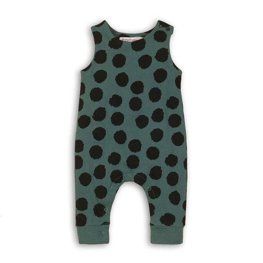 Polka Dot Organic Romper