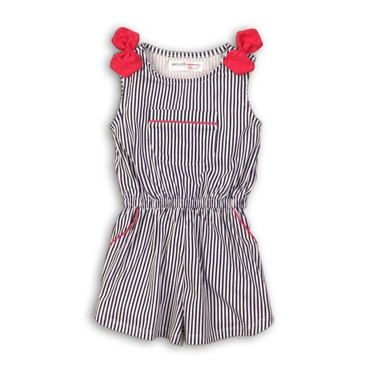 Stripe Bow Romper