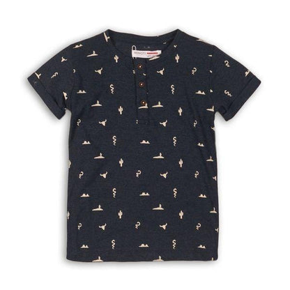 Cowboy Navy Boys T-Shirt