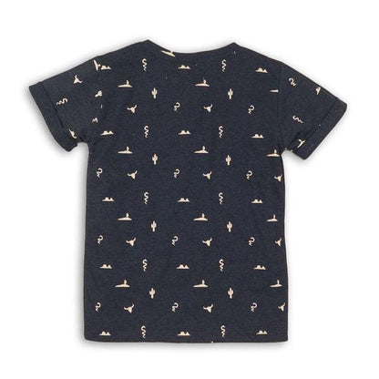 Cowboy Navy Boys T-Shirt