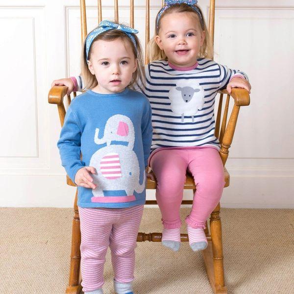 Mini Frill Organic Leggings