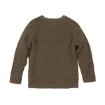 Olive Green Knitted Boys  Sweater