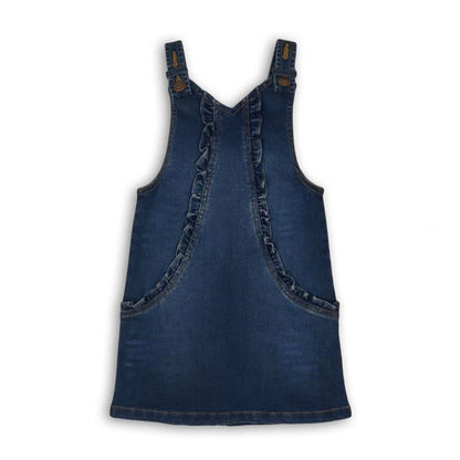 Frill Girls Denim Dress