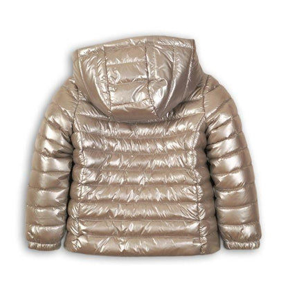 Toddler Silver Puff Jacket