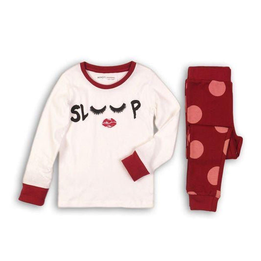 Sleep Polka Dots Girls Pajama