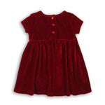 Toddler Red Velvet Dress