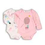 Air Balloon Bunny Organic Onesie