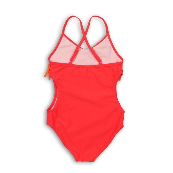 Orange Frill Girls Swimwear